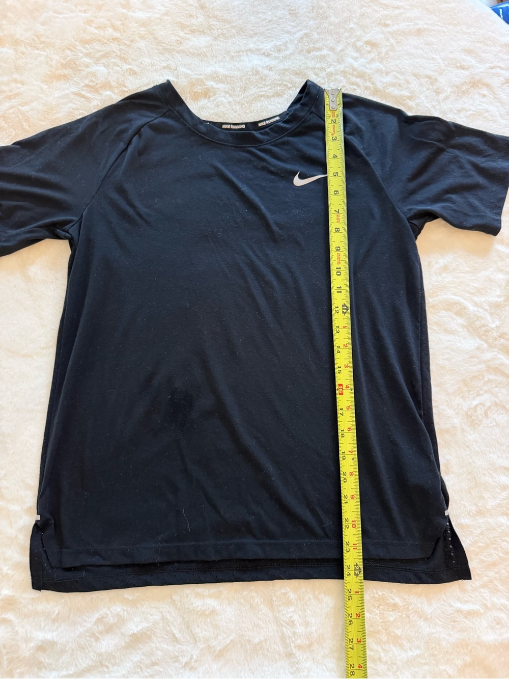 Nike Women’s Black Short-Sleeve Athletic Shirt